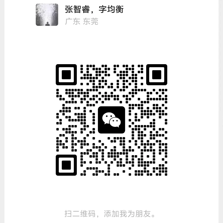 张智睿联系人图片或二维码